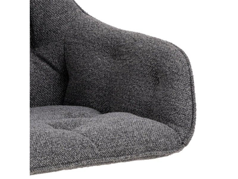 Krzesło Brooke obrotowe antracytowe Monza - ACTONA